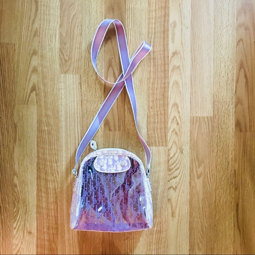 💯Dior Clear Crossbody Messenger Bag - Picture 1 of 8